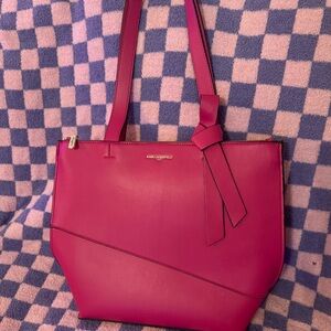 Karl Lagerfeld Pink Tote Bag